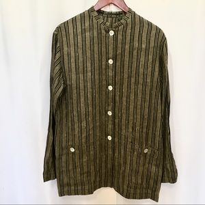 ISDA Linen Rayon Jacket Medium